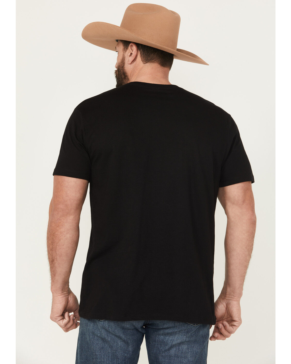 Image #4 - Cinch Men's Lead Don't Follow Short Sleeve Graphic T-Shirt, Black, hi-res