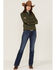 Image #2 - RANK 45® Women's Southwestern Print Softshell Riding Jacket, , hi-res