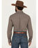 Image #4 - Cinch Men's Geo Print Long Sleeve Snap Western Shirt, Multi, hi-res