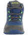 Image #3 - Northside Boys' Hargrove Mid Lace-Up Waterproof Hiking Boots - Soft Toe , Navy, hi-res