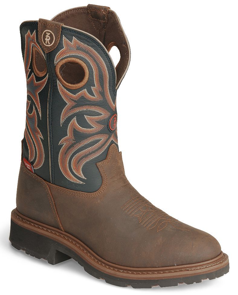 tony lama pull on work boots
