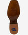 Image #7 - Tony Lama Women's Amber Exotic Ostrich Western Boots - Square Toe, Chocolate, hi-res