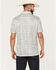 Image #4 - Panhandle Slim Men's Southwestern Striped Short Sleeve Pearl Snap Performance Polo, Multi, hi-res