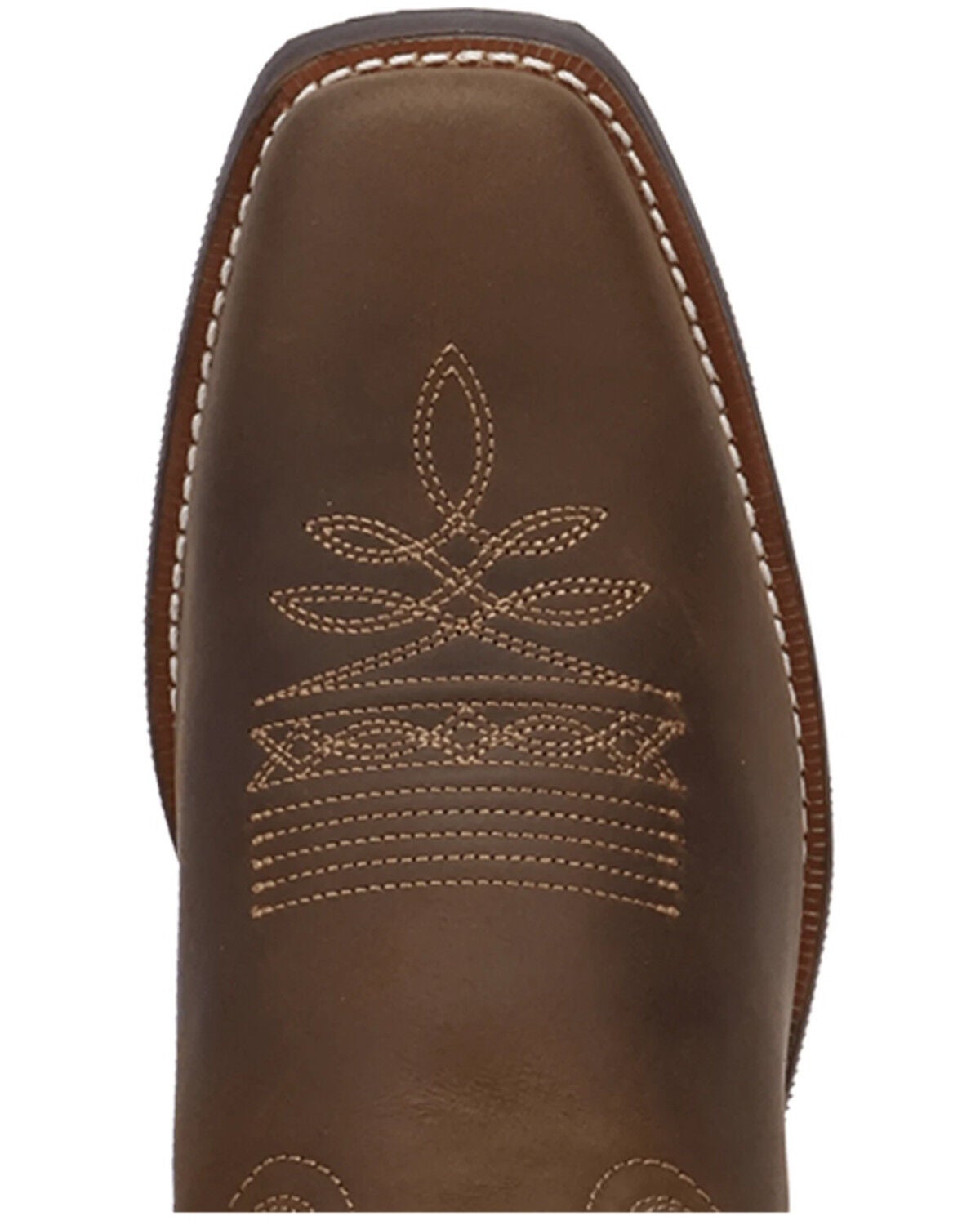 Image #6 - Laredo Men's Iron Ridge Performance Western Boots - Square Toe, Brown, hi-res