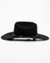 Idyllwind Women's Billie Jean Cow Print Western Felt Hat, Black, hi-res
