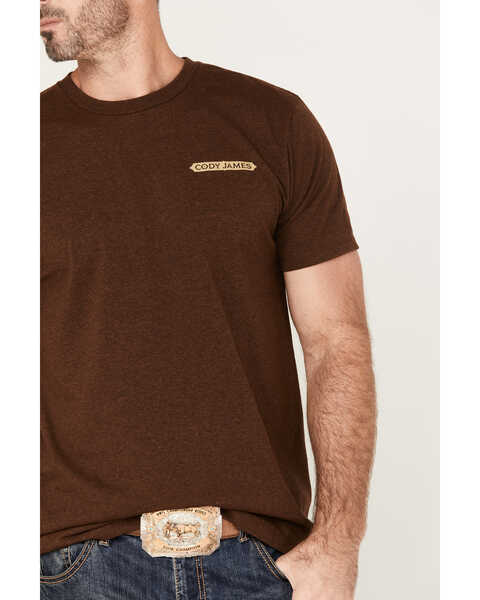 Image #2 - Cody James Men's 2 Pair Short Sleeve Graphic T-Shirt, Brown, hi-res