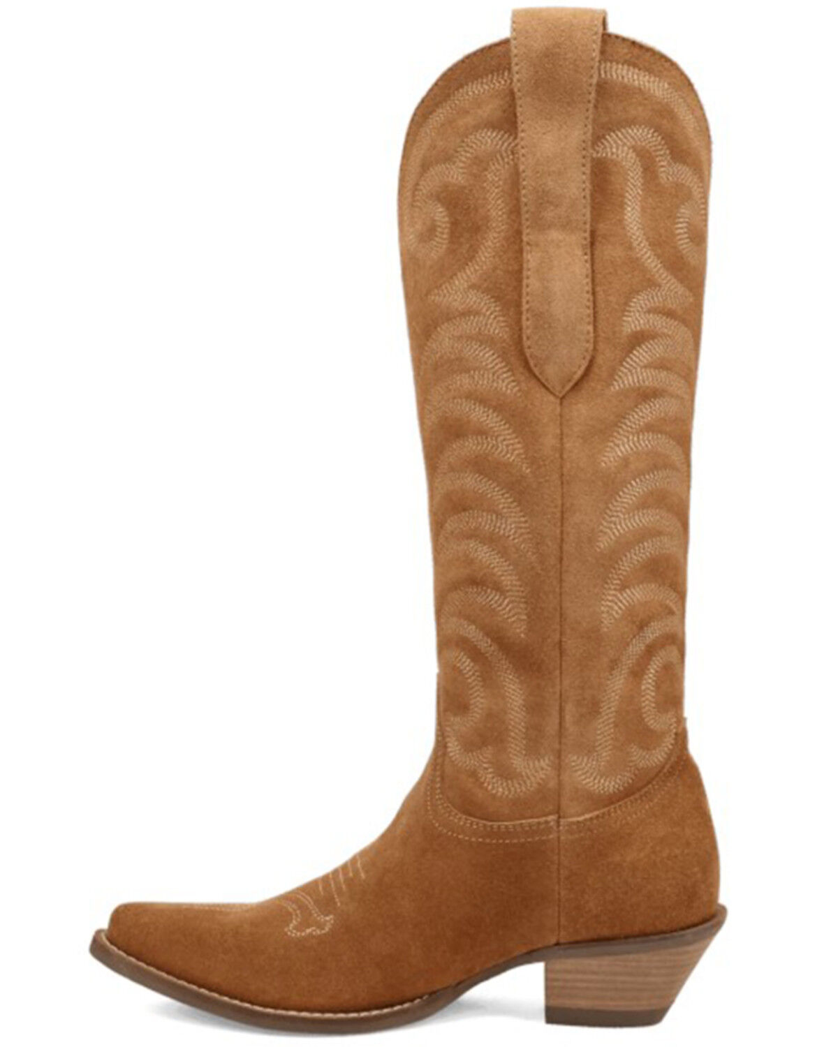 Image #3 - Dingo Women's Movin On Tall Western Boots - Round Toe, Camel, hi-res