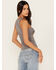 Image #4 - Cleo + Wolf Women's Mixed Drinks Graphic Tank, Steel, hi-res
