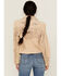 Image #4 - Scully Women's Fringe and Beaded Jacket, Cream, hi-res