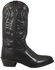 Image #1 - Smoky Mountain Men's Denver Western Boots - Round Toe, Black, hi-res