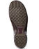 Ariat Women's Expert Tooled Clog Shoes, Brown, hi-res