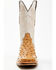 Image #4 - Tanner Mark Men's Exotic Ostrich Western Boots - Broad Square Toe, Tan, hi-res
