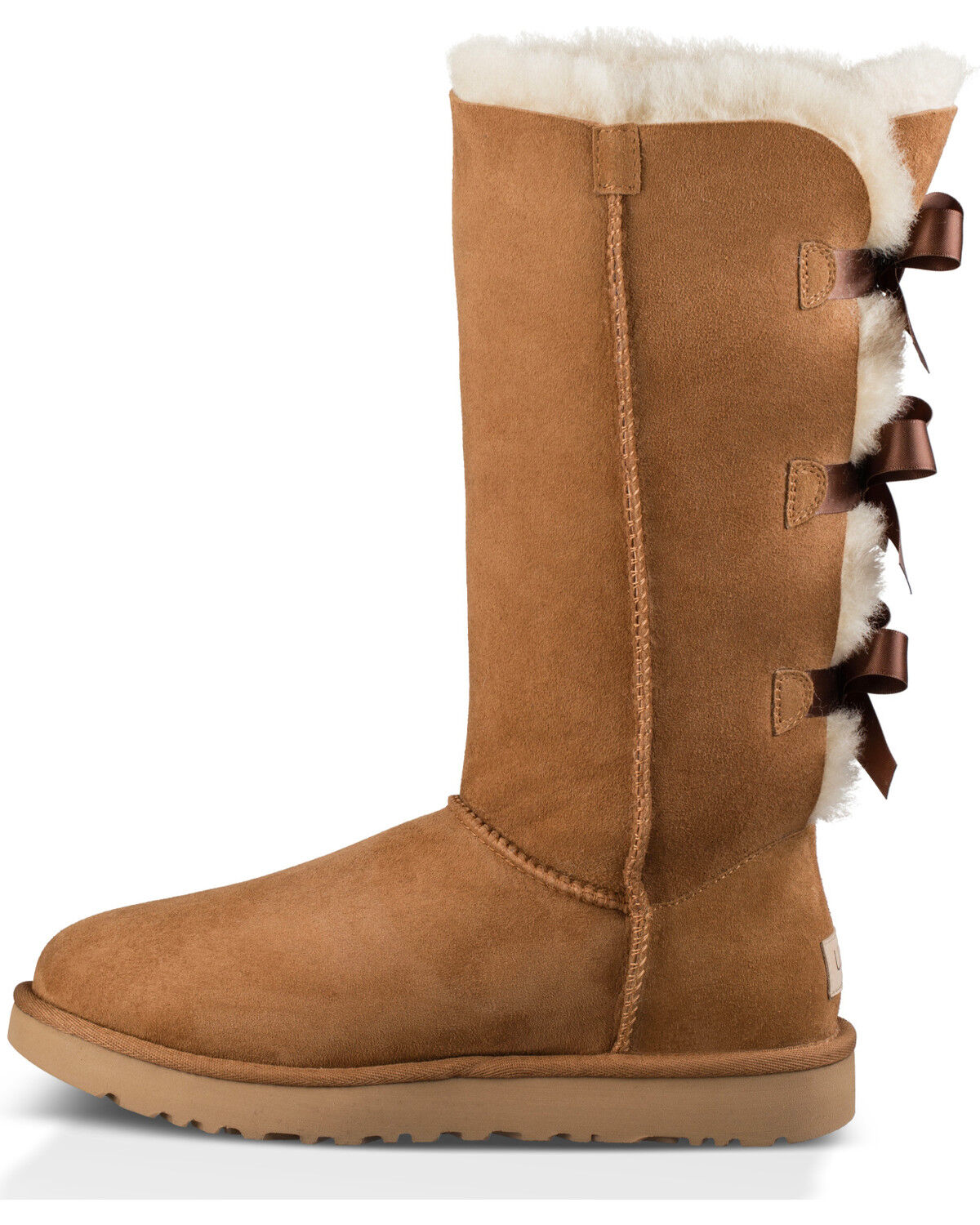 Image #3 - UGG Women's Bailey Bow Tall II Boot, Chestnut, hi-res