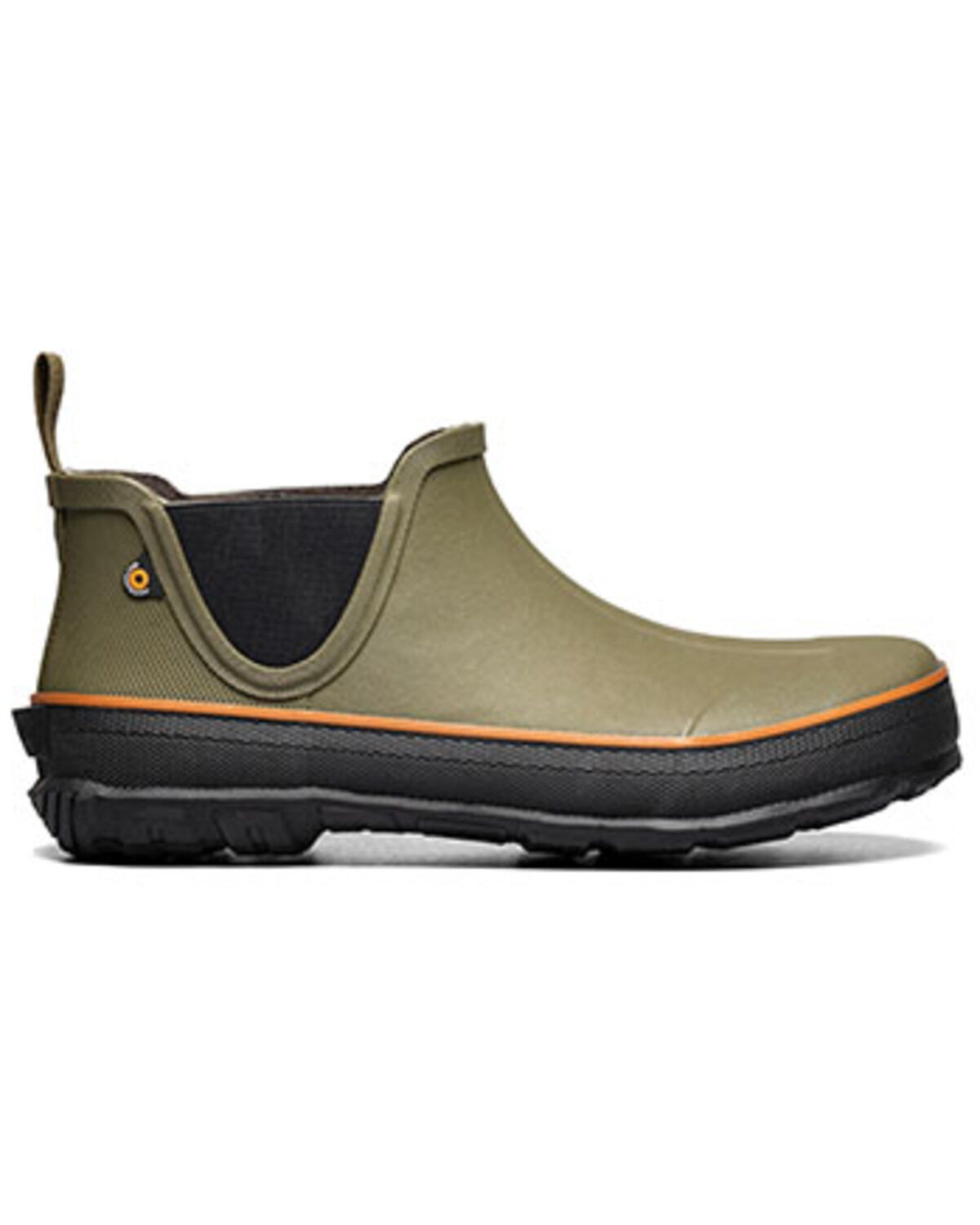 Image #2 - Bogs Men's Digger Slip-On Waterproof Rubber Boots - Round Toe, , hi-res