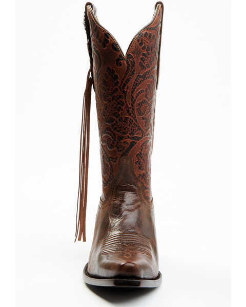 Image #5 - Shyanne Women's Cheyenne Western Boots - Snip Toe, Brown, hi-res