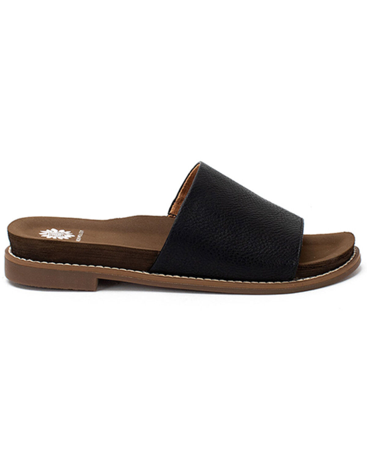 Image #2 - Yellow Box Women's Kalo Slide Sandals, Black, hi-res