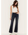 Image #1 - Shyanne Women's Seamed Back Bootcut Jeans, Dark Wash, hi-res