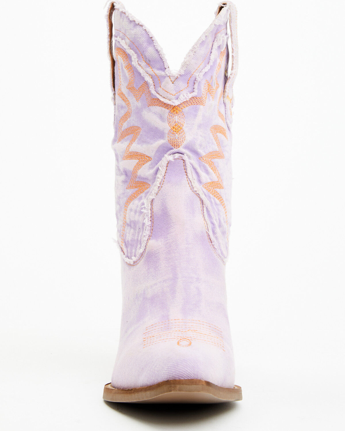 Image #4 - Dingo Women's Y'all Need Dolly Western Boots - Snip Toe, Purple, hi-res