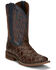 Image #1 - Nocona Men's Turner Chocolate Western Boots - Broad Square Toe, Brown, hi-res