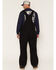 Image #4 - Hawx Men's Tillman Insulated Duck Canvas Overalls, Black, hi-res