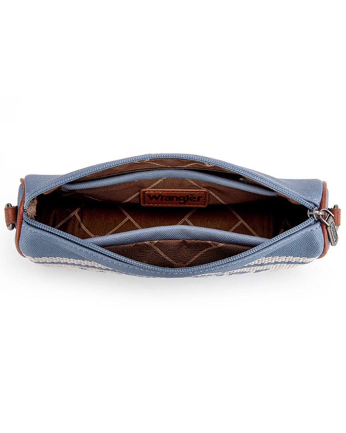 Image #2 - Wrangler Women's Logo Hobo Shoulder Bag, Blue, hi-res