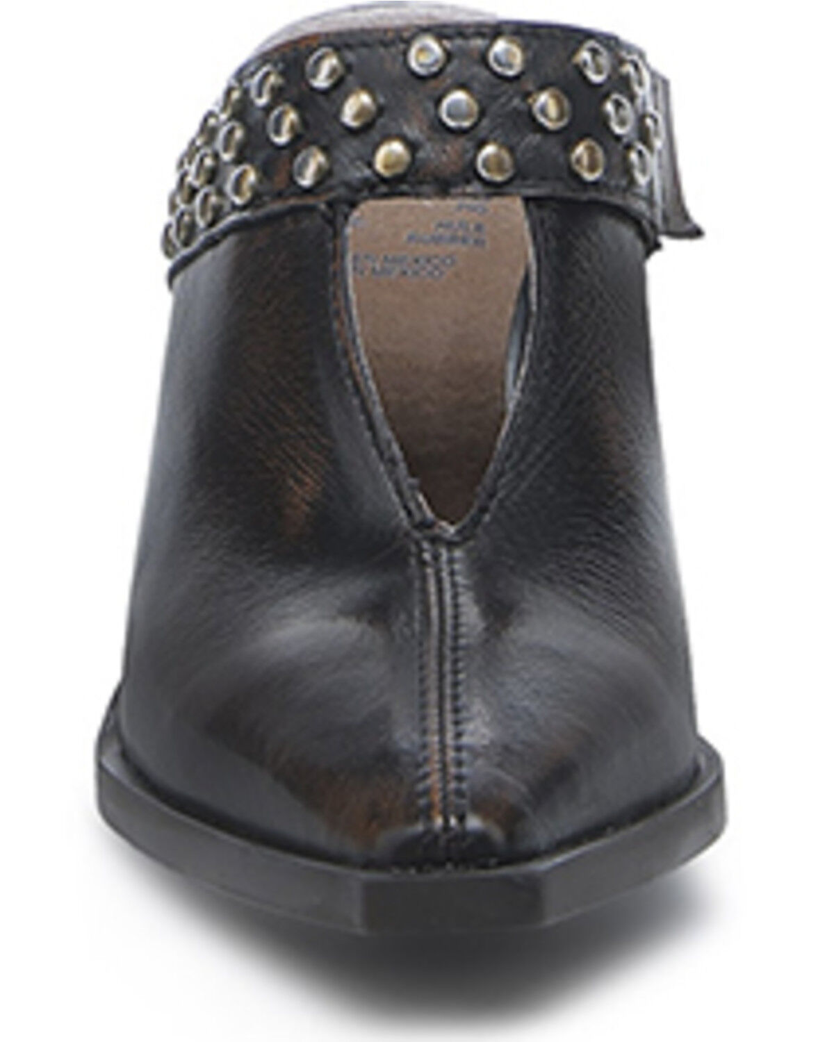 Image #3 - Circle G Women's Studded Mules, Brown, hi-res