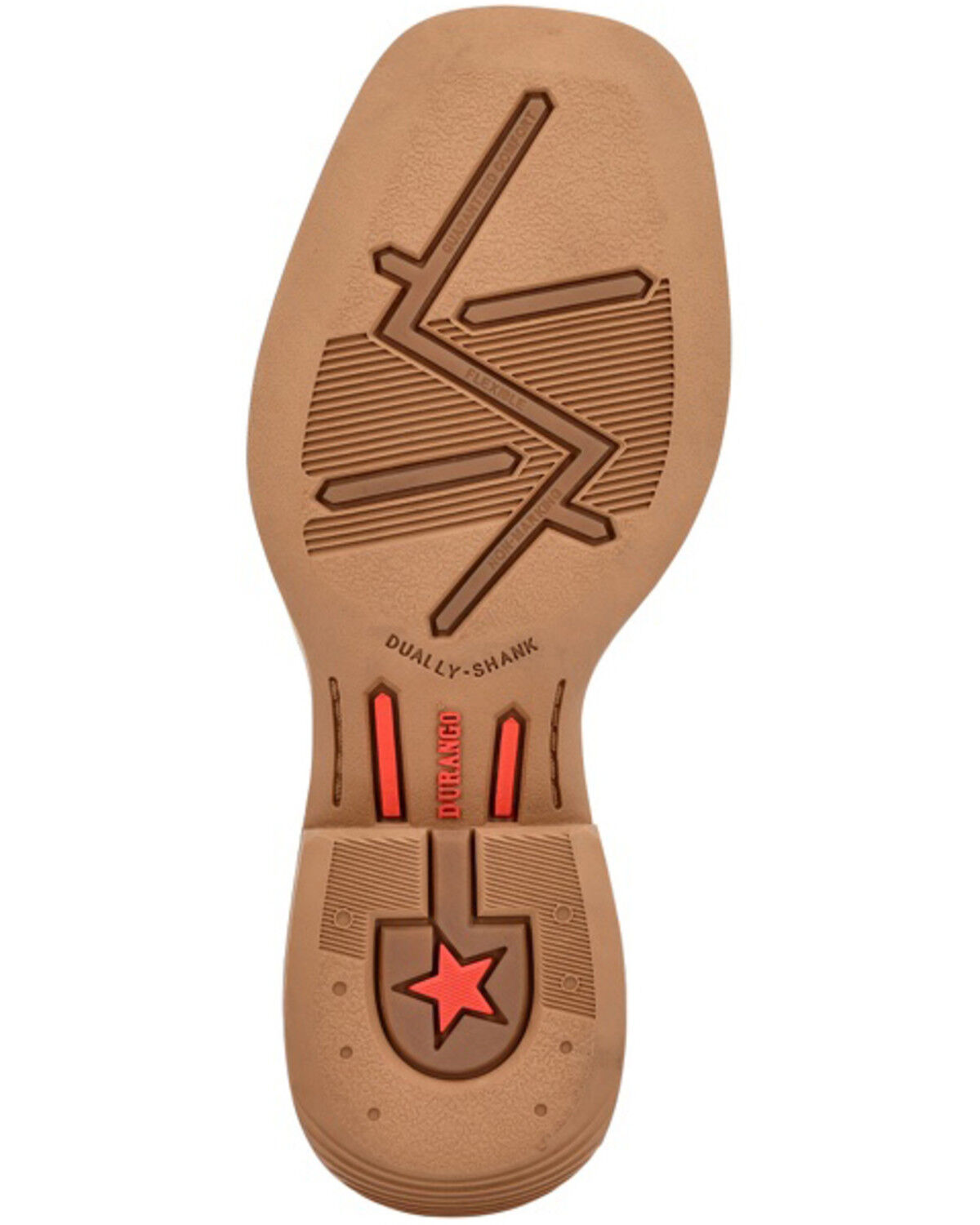 Image #7 - Durango Little Girls' Lil' Rebel Pro™ Western Boots - Broad Square Toe, Brown, hi-res