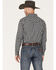 Image #4 - Cody James Men's Visa Versa Small Plaid Print Long Sleeve Snap Western Flannel Shirt, Grey, hi-res