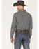 Image #4 - Cody James Men's Visa Versa Small Plaid Print Long Sleeve Snap Western Flannel Shirt , Grey, hi-res