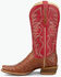 Image #3 - Tony Lama Men's Ranchero Tyler Exotic Ostrich Western Boots - Square Toe, Brandy Brown, hi-res