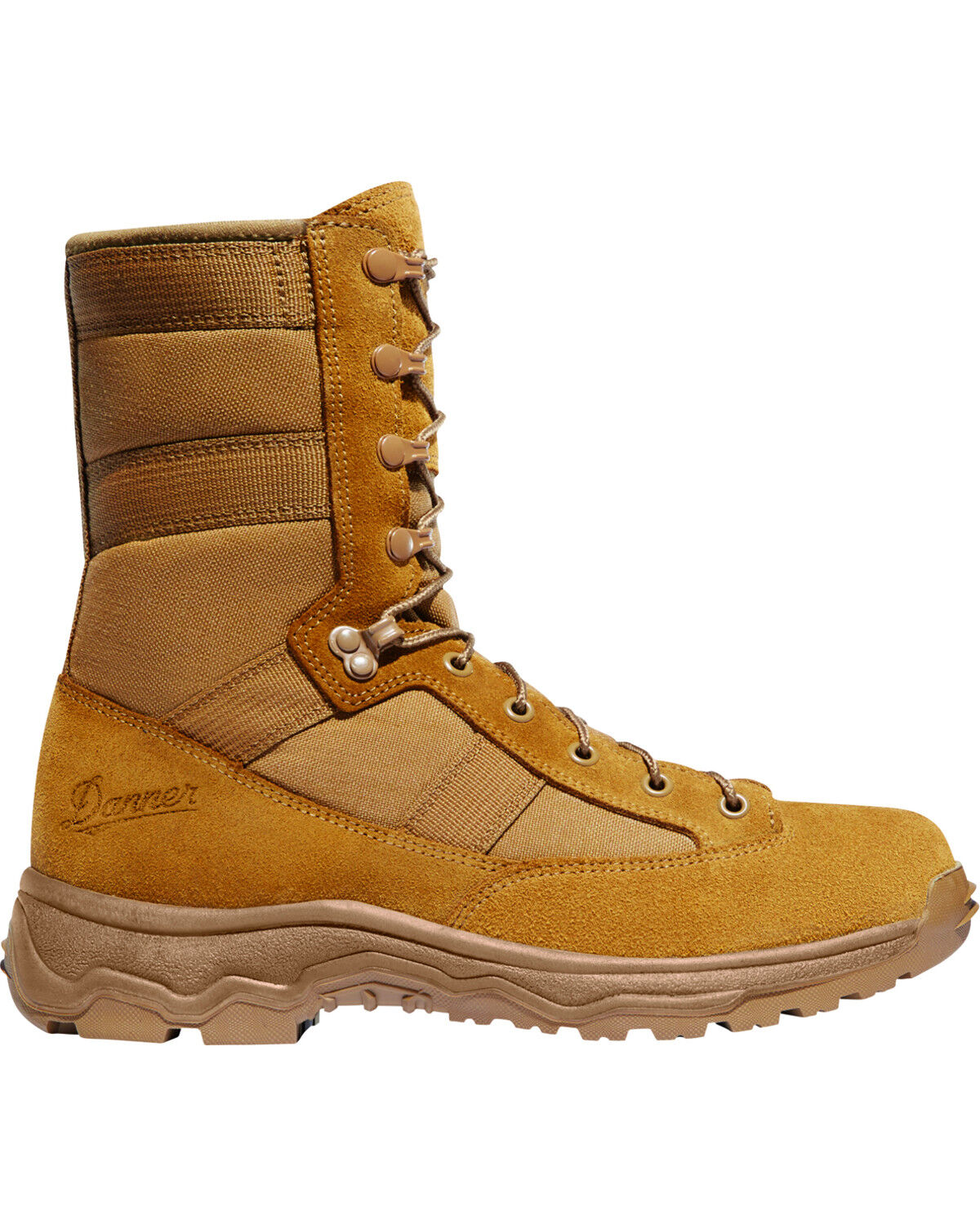Image #3 - Danner Men's Coyote Hot 8" Reckoning Tactical Boots - Soft Toe, Sand, hi-res