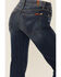 Image #2 - 7 For All Mankind Women's Medium Melrose Tailorless Dojo Trouser Leg Jeans, Blue, hi-res