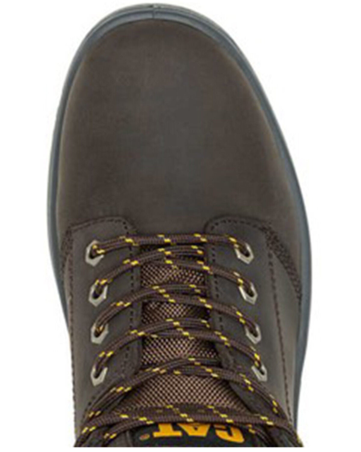 Image #5 - Caterpillar Men's Striver Lace-Up Work Boots - Steel Toe, Brown, hi-res