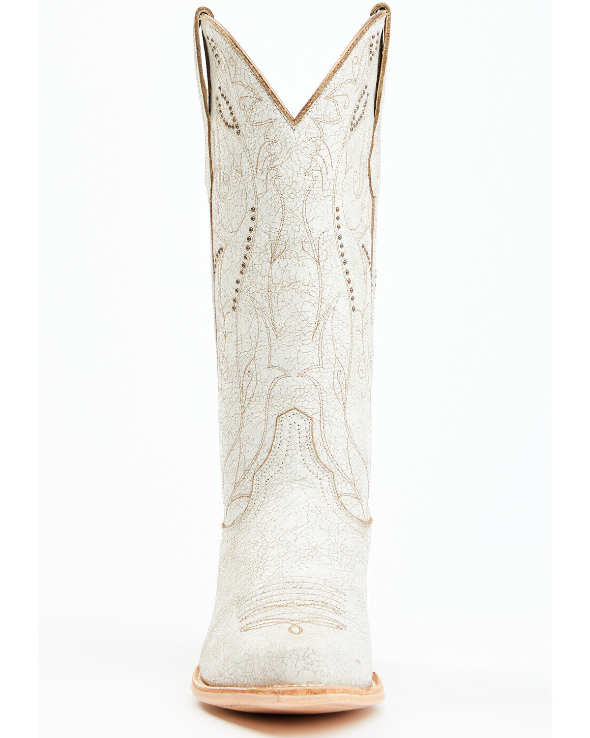 Image #4 - Idyllwind Women's Sweet Tea Crackle Tall Western Boots - Snip Toe, White, hi-res