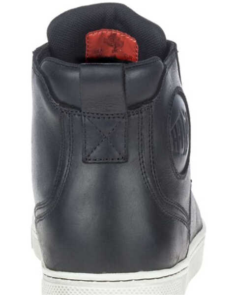 Image #5 - Harley Davidson Men's Black Bateman Ankle Pro Moto Boots - Soft Toe, Black, hi-res