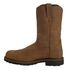 Justin Men's Drywall Waterproof Pull On Work Boots - Steel Toe, Brown, hi-res