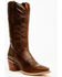 Image #1 - Dan Post Women's Rope Dream Western Boots - Snip Toe, Dark Brown, hi-res