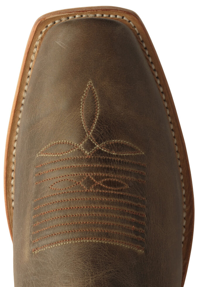 Nocona Men's Legacy Vintage Cowboy Boots - Narrow Square Toe , Tan, hi-res