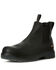 Ariat Men's Turbo Chelsea Waterproof Work Boots - Carbon Toe, Black, hi-res