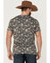 Image #4 - Dale Brisby Men's All-Over Desert Print T-Shirt , Black, hi-res