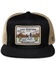 Image #3 - RopeSmart Men's Cowboy Patch Ball Cap, Black, hi-res
