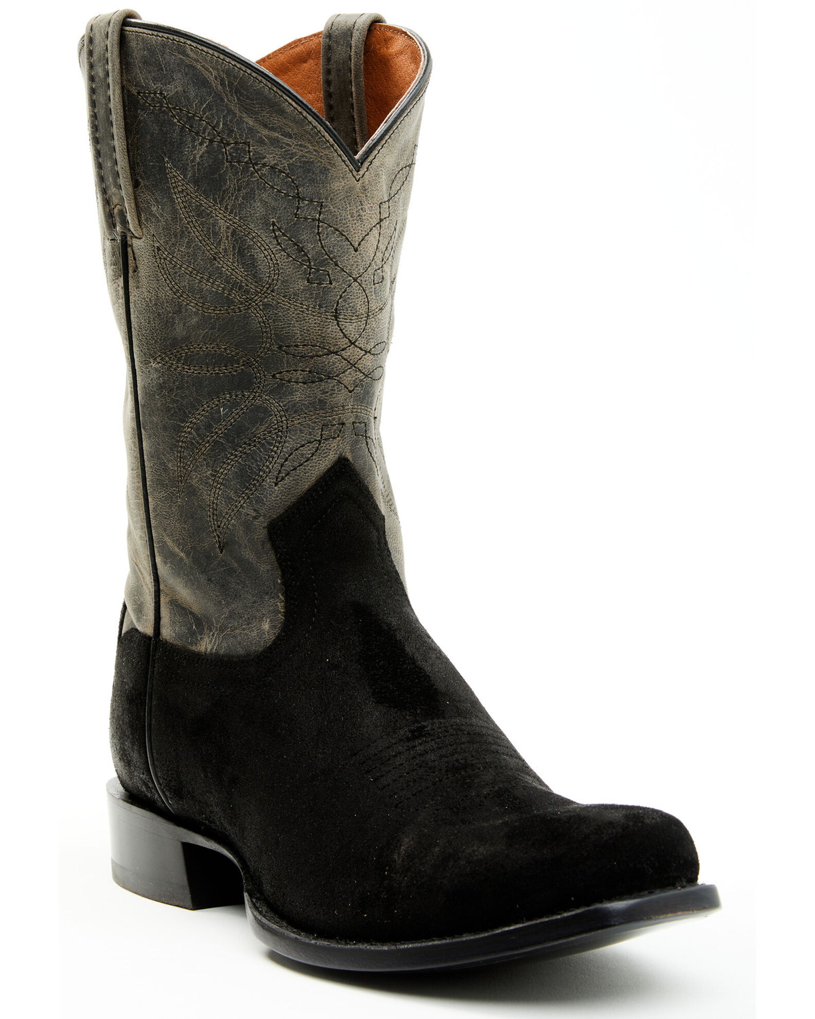 Image #1 - Moonshine Spirit Men's Sullivan Western Boots - Square Toe, Black, hi-res