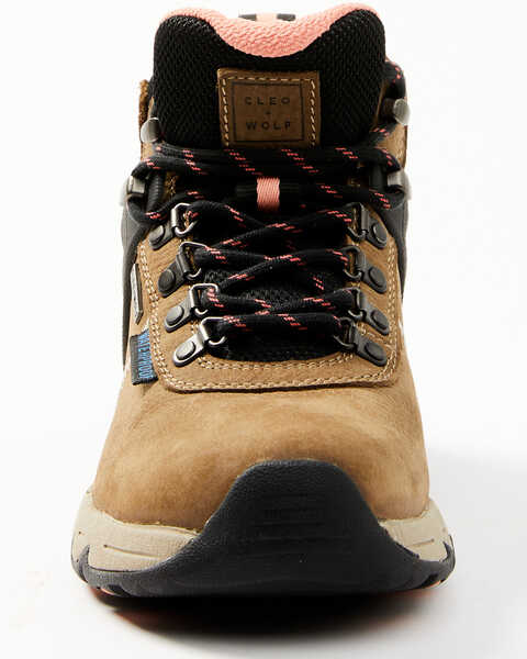 Image #4 - Cleo + Wolf Women's Talon Lace-Up Waterproof Hiking 3 Boot -Round Toe, Taupe, hi-res