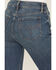 Image #4 - Shyanne Women's Harden Medium Wash High Rise Trouser Tall Cuff Comfort Stretch Denim Jeans, Medium Wash, hi-res