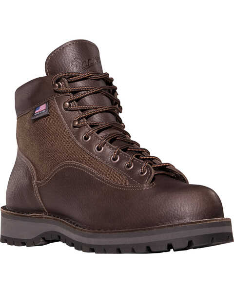 Danner Men's Light II Hiking Boots - Round Toe, Dark Brown, hi-res