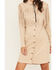 Image #3 - Idyllwind Women's Jonquil Faux Suede Shirt Dress, , hi-res