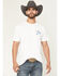 Image #2 - Cowboy Hardware Men's In God We Trust Short Sleeve Graphic T-Shirt, White, hi-res