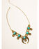 Image #2 - Shyanne Women's Winslow Squash Blossom Necklace, Gold, hi-res