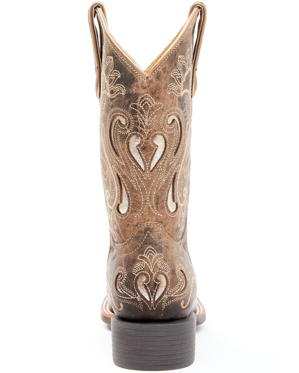 Image #5 - RANK 45&reg; Women's Melody Western Performance Boots - Broad Square Toe, Tan, hi-res
