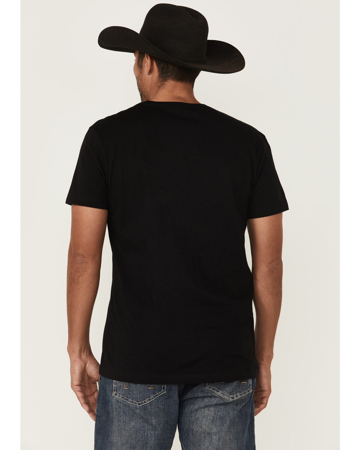 Image #4 - RANK 45® Men's Rosarito Mexico Logo Short Sleeve Graphic T-Shirt, Black, hi-res